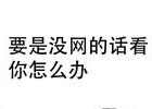 没网的时候好难受