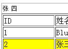 js dom 高级应用之表格搜索数据
